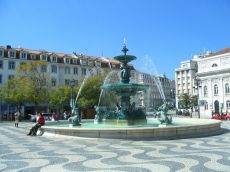 rossio-brunnen